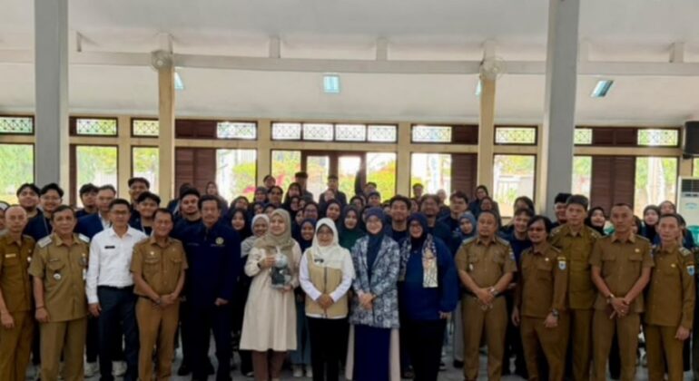 Serah Terima Mahasiswa KKNT Inovasi IPB Tahun 2026 di Kabupaten Pandeglang 2