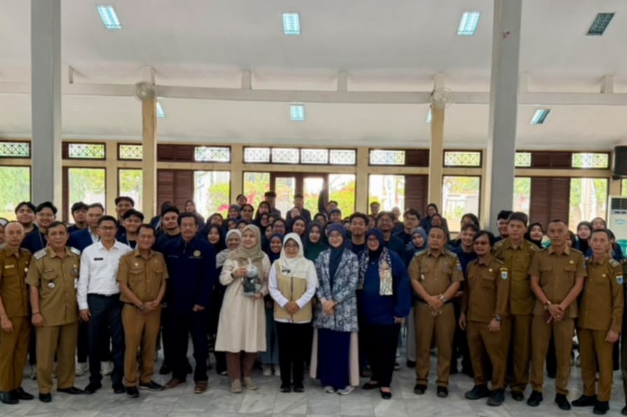 Serah Terima Mahasiswa KKNT Inovasi IPB Tahun 2026 di Kabupaten Pandeglang 2